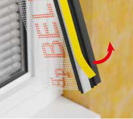 Нанесение пенной ленты